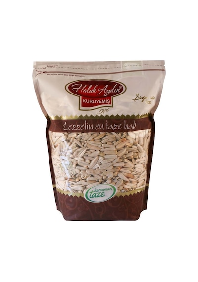 Haluk Aydın Kuruyemiş Kavrulmuş Tuzsuz Beyaz Ay Çekirdeği 1 KG