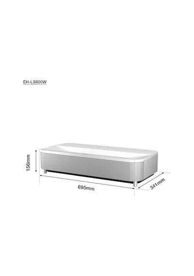 Epson EH-LS800W 4000 ANSI Ultra Kısa Mesafe 4K Lazer Tv Projeksiyon Cihazı