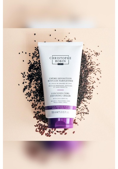 Christophe Robin Luscious Curl Çiya Tohumu Yağlı Bukle Belirginleştirici Durulanmayan Saç Kremi 150ml