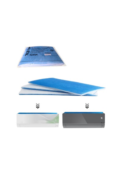 Faf Fresh Air Filter Tüm Klimalar İçin Uyumlu Çift Katmanlı Bio Allerjen Klima Filtresi Diğer