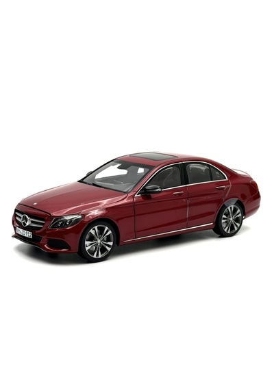 Venüs Hobi // 1:18 Ölçek Mercedes C - Class 2015 Red Metalic