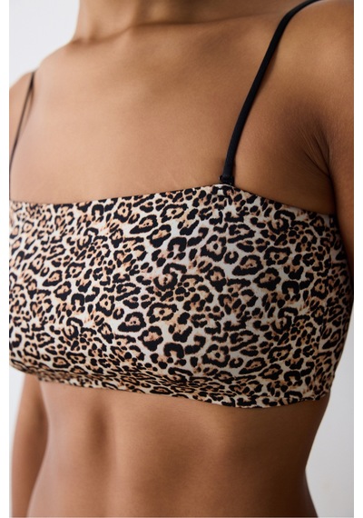 Penti Leopard Bandeau Çok Renkli Üst