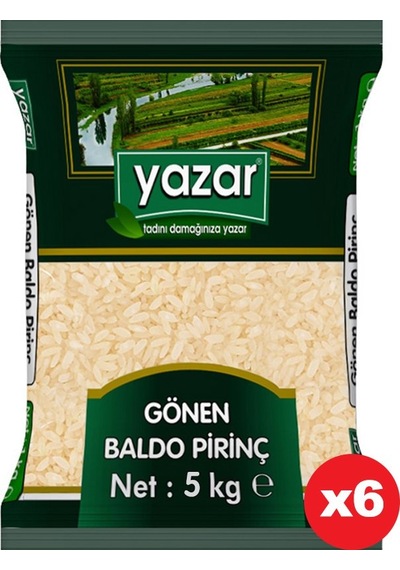 Yazar Baldo Gönen Pirinç 6 x 5 KG