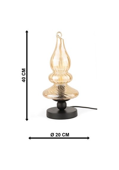 Solid Işıklı Aksesuar Bal Camlı