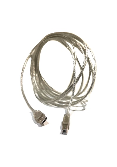 AoGo Usb Yazıcı Kablosu Usb 2.0 Tip A Erkek B Erkek Usb 2.0 5 M