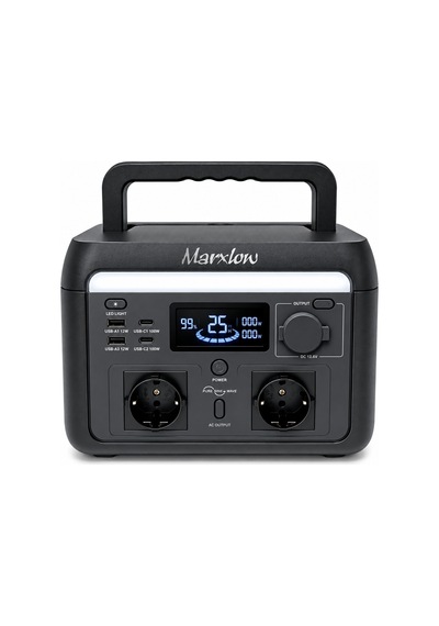 1000w Pro 768wh Lifepo4 Taşınabilir Güç Istasyonu Eps Acil Güç Besleme - Wi-fi, 2000w Tepe Max. Güç, 100w Usb-c, Saf Sinüs Ac