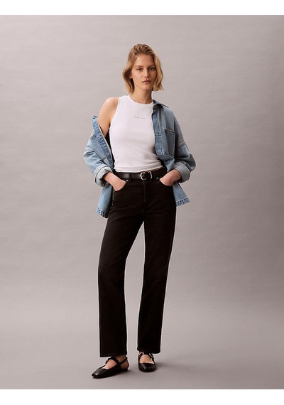 Calvin Klein Kadın Yüksek Bel Midnight Siyah Jean-13498 Calvin Klein Kadın Yüksek Bel Midnight Siyah Jean-13498