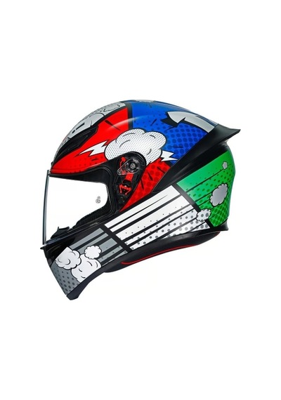 Agv K1 Multi Bang Matt Italy Kask Mavi