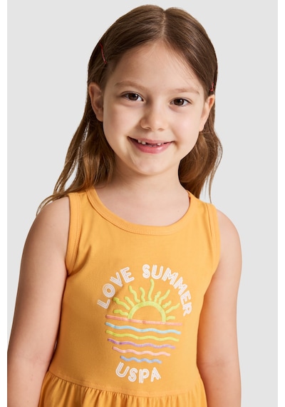 U.S. Polo Assn. U.s. Polo Assn. Kız Çocuk Elbise Örme 50325646-vr244 Mango