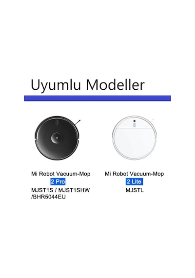 Xiaomi Mi Vacuum Mop 2 Pro Mjst1s/mjst1shw Uyumlu Robot Süpürge Fırça Filtre Seti