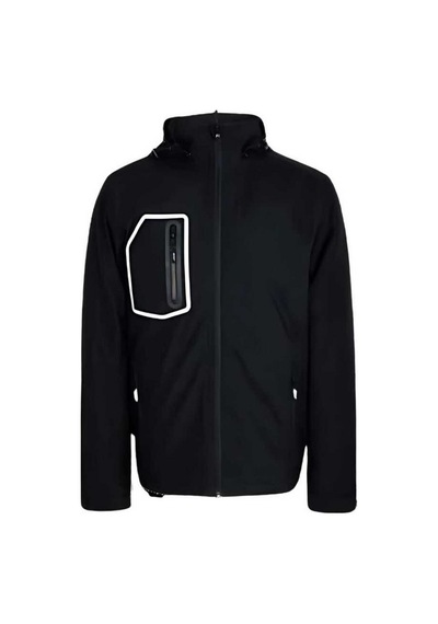 Proline Tasarım Outdoor Çok Cepli Teknik Mont Siyah Sarı