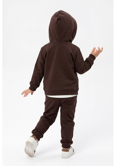 Toontoy Kids Toontoy Kız Çocuk 3'lü Eşofman Takımı Uzun Kollu Bisiklet Yaka Nakışlı T-shirt - Kapüşonlu Fermuarlı Hırka- Beli Paçası Lastikli Eşofman Altı 25042 Kahve Toontoy Kids Toontoy Kız Çocuk 3'lü Eşofman Takımı Uzun Kollu Bisiklet Yaka Nakışlı T-shirt - Kapüşonlu Fermuarlı Hırka- Beli Paçası Lastikli Eşofman Altı 25042 Kahve