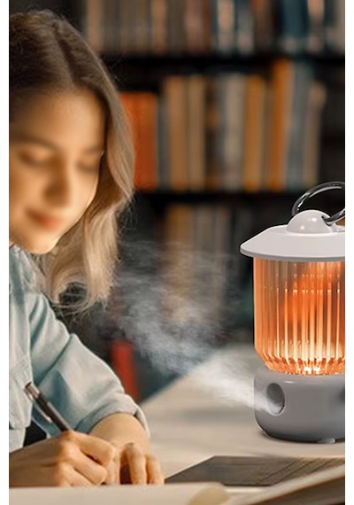 Thentech Askılı Led Işıklı Nemlendirici Küçük Portatif Duvara Asılabilir Şık Nemlendici