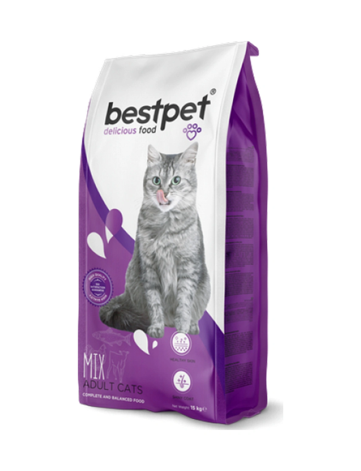 15 Kg Yetişkin Kediler İçin Tavuklu Kuzulu Ve Balıklı Mix Kedi Maması 1492445708