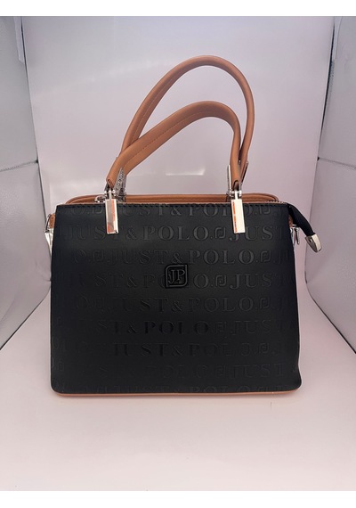 Just Polo Jp4019 Kadın Gofraj Baskılı Ayarlanabilir Uzun Askılı El Ve Omuz Çantası Ozt4019 Sıyah Taba Siyah - Taba Just Polo Jp4019 Kadın Gofraj Baskılı Ayarlanabilir Uzun Askılı El Ve Omuz Çantası Ozt4019 Sıyah Taba Siyah - Taba
