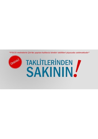Fisco Metresan Mıknatıslı Alüminyum Su Terazisi 80 Cm