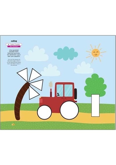Cutting - Art Craft Series 4-8 Yaş- Tüzder Yayınları