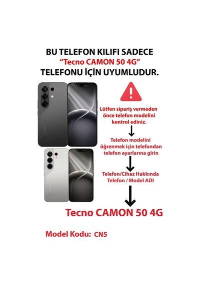 Tecno Camon 50 4g Uyumlu Mantık Ve Duygu Temalı Baskılı Silikon Kılıf