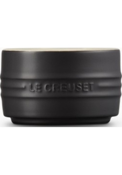 Le Creuset Seramik Ramekin, Istiflenebilir Lüks Sunum Kase Mat Siyah