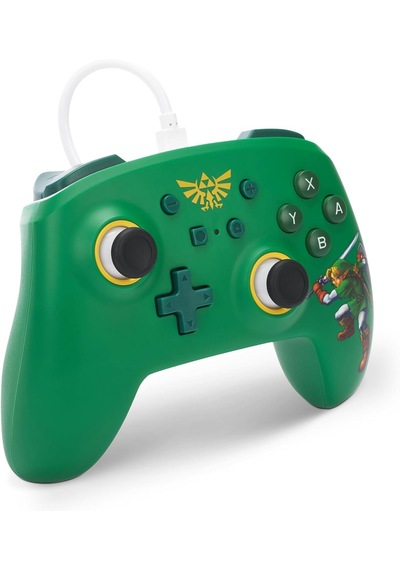 Nintendo Switch Kablolu Oyun Kolu Lisanslı Hyrule Defender Edition Powera Oled, Switch 2