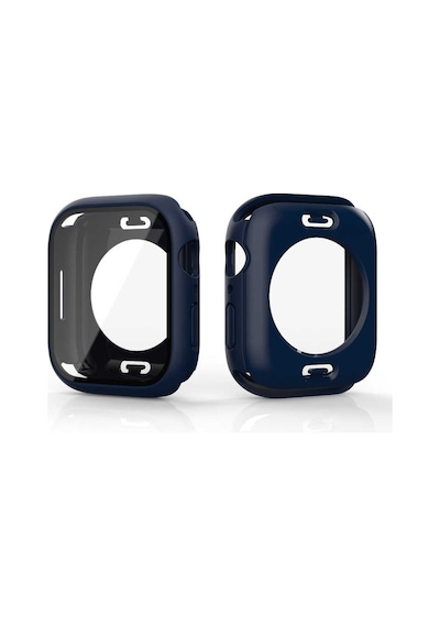 Watch 40mm 360 Derece Korumalı Kasa Ve Ekran Koruyucu Zore Watch Gard 12-koyu Yeşil