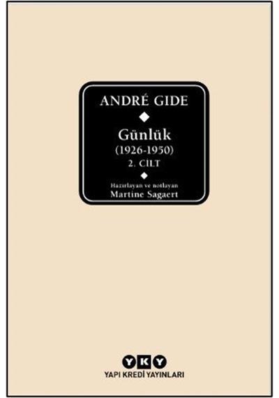 Günlük 1926-1950 2. Cilt Delta / Andre Gide