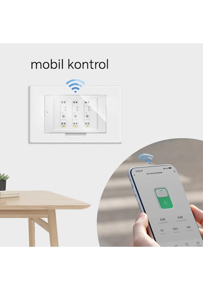 Onoff Tuya Zigbee Akıllı Yüksek Voltaj Düşük Voltaj Güc Tüketimi Zamanlama Uzaktan Kontrol Anahtar Röle 63 Amper