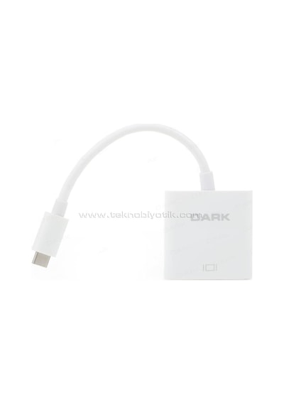 Dark Usb 3.1 Type-C' Den 4K (30Hz) Uhd Hdmi Adaptörü DK AC U31XHD