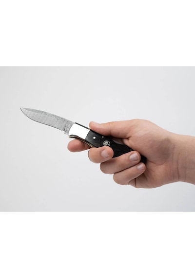 Böker Manufaktur Mamba Grenadill Damascus Kamp Çakı Çok Renkli