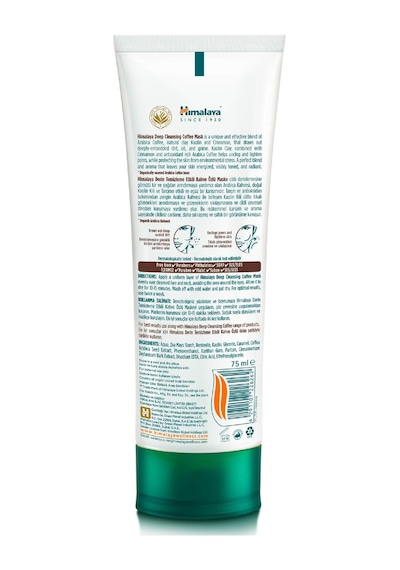 Himalaya Derin Temizleme Etkili Gözenek Sıkılaştırıcı Kahve Özlü Yüz Maskesi 75 ML