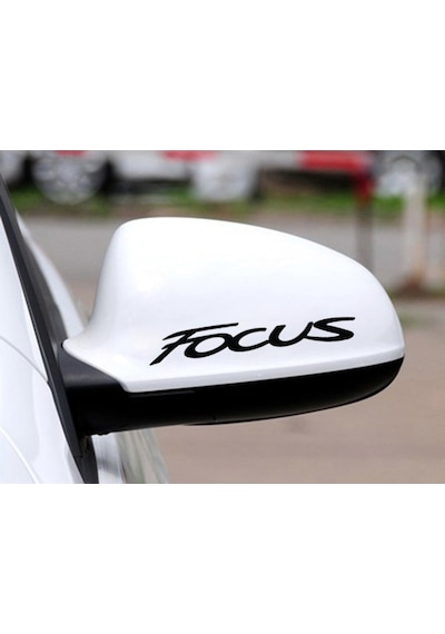 1 Çift Sağ Sol Modifiye Focus Ayna Için Sticker Yapıştırma