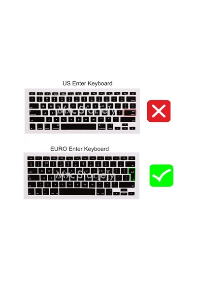 Apple Uyumlu MacBook Air 11 Arapça Klavye Koruyucu A1370 A1465 Uyumlu Esnek Silikon Toz Koruma Kaplama Açık Pembe