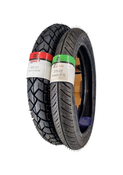 300-17 Ve 275-17 Tubeless - Dubleks Speedblaster/power Lastik Takımı