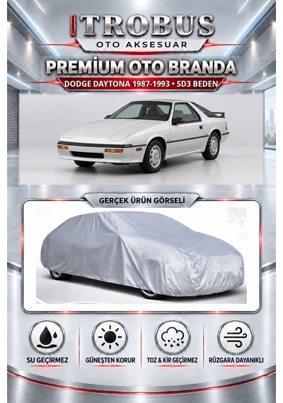 Dodge Daytona 1987-1993 Uyumlu Premium Araba Brandası Oto Branda Sd3 Beden