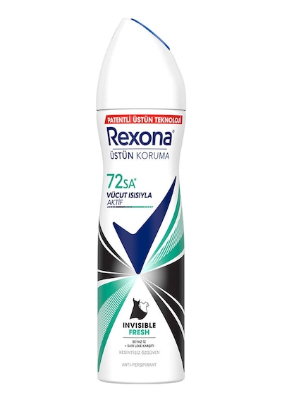 3 Adet Rexona Black & White Invisible Fresh Deodorant 150 Ml