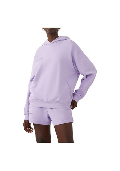 Pangaia Günlük Lüks 365 Kapüşonlu Sweatshirt - Orkide Moru Mor