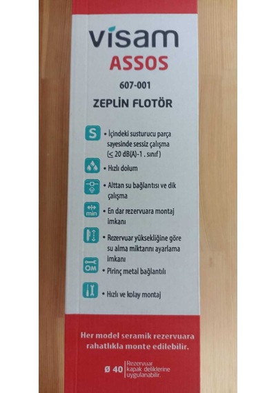 Rezervuar İçtakımı Visam Beyaz