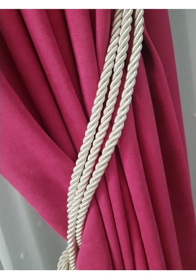 Evdepo Home Deniz Soft Pileli Fon Perde Fuşya
