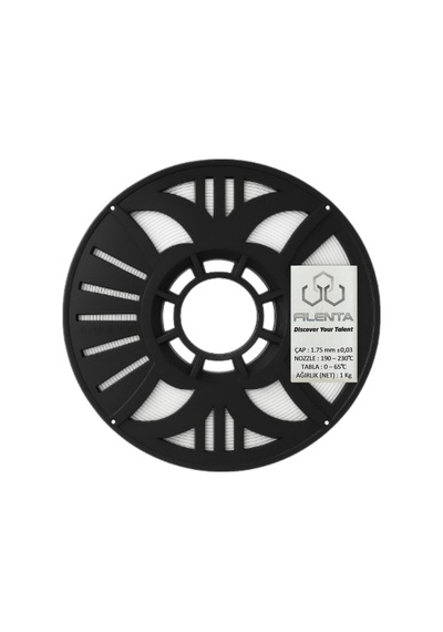Hyper Abs Beyaz Filament 1.75mm - 1kg