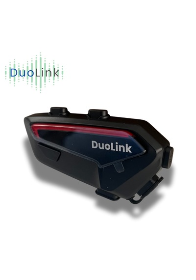 DuoLink X02 İnterkom Bluetooth 6 Kişi Grup Motosiklet Kulaklık Müzik Paylaşımı Kask Intercom Sesli Yanıt