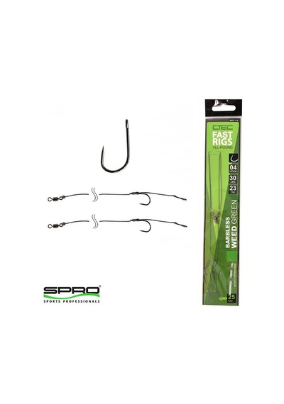 Spro Fast Rigs Weedybarbless Hazır İğne Takımı 02 - Spr008620.00115