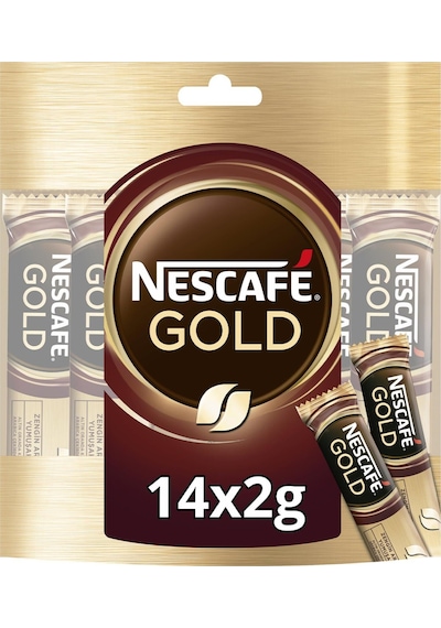 Nescafe Gold Kahve 2 Gr X 14 Adet Çözünebilir