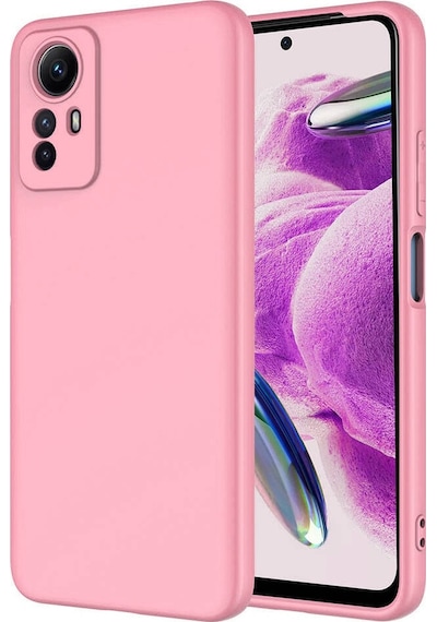 Kilifone - Xiaomi Uyumlu Redmi Note 12s - Kılıf İçi Kadife Koruyucu Mara Lansman Kapak - Pembe