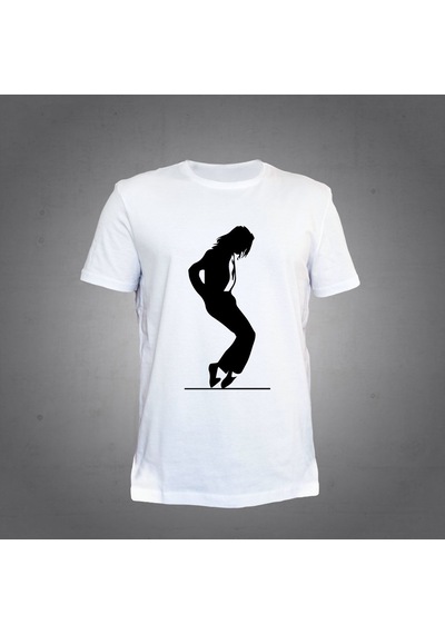 Herşey Nota Michael Jackson Beyaz T-shirt Unisex 001