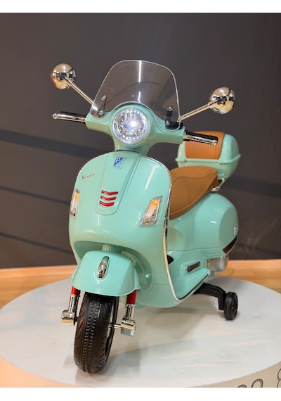 Orjinal Vespa Akülü Motor 3-6 Yaş Mavi