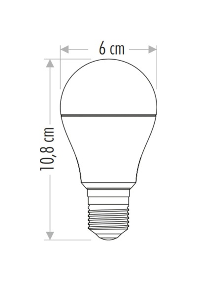 Cata Ct-4277 9w Led Ampul 6400k Soğuk Beyaz Işık Enerji Tasarruflu Uzun Ömürlü E27