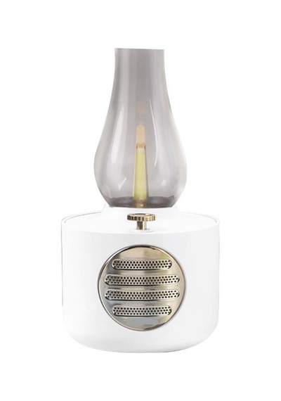 Vintage Gaz Lambası Taşınabilir Bluetooth Speaker Ayarlanabilir Işıklı Usb Şarjlı
