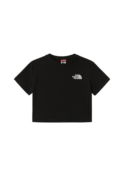 The North Face Kadın Essentıal Cropped Sleeve Tişört Nf0a55aojk31 Siyah