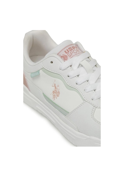 U.s. Polo Assn. Hood 6fx Kadın Sneaker Beyaz