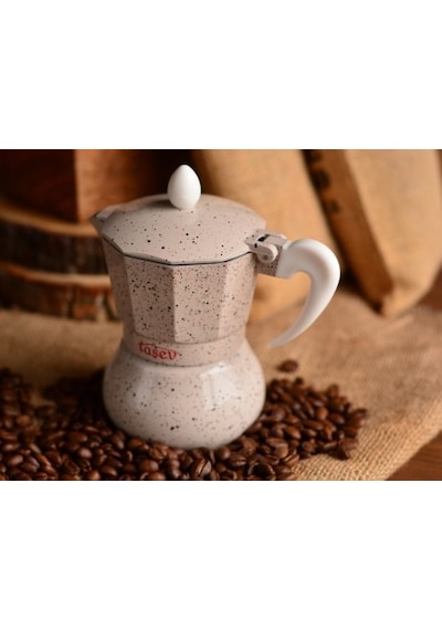Bambum Taşev T1200 Brioni Moka Pot 3 Cup Bambum Taşev T1200 Brioni Moka Pot 3 Cup